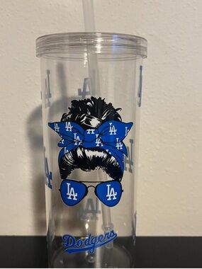 New Los Angeles Dodgers Clear Tumbler
